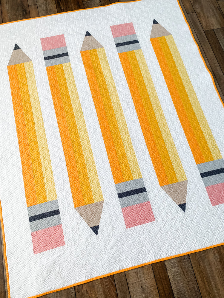 No. 2 Pencil quilt pattern