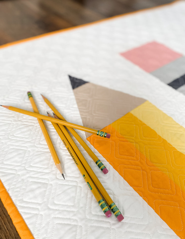 No. 2 Pencil quilt pattern