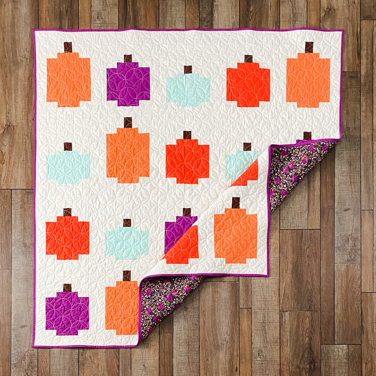 Velvet Pumpkins quilt pattern