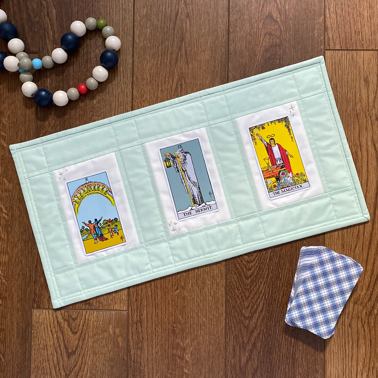 3 Card Tarot Mat pattern